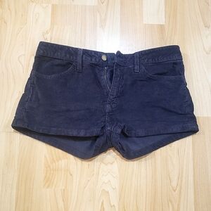 American Apparel Corduroy Shorts Gray Size 26